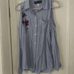 Francesca cold shoulder dress top